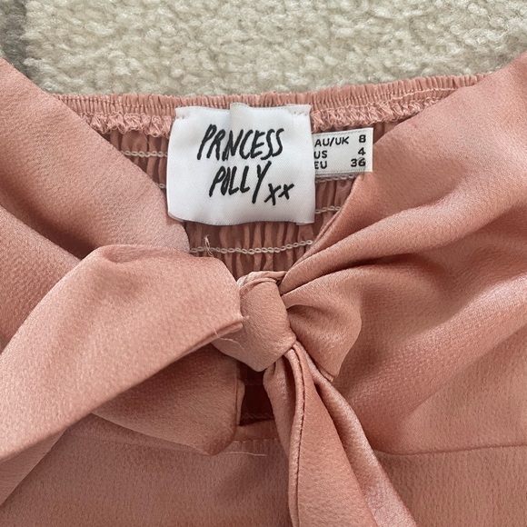 Princess Polly Pink Crop Top - Picture 3 of 3